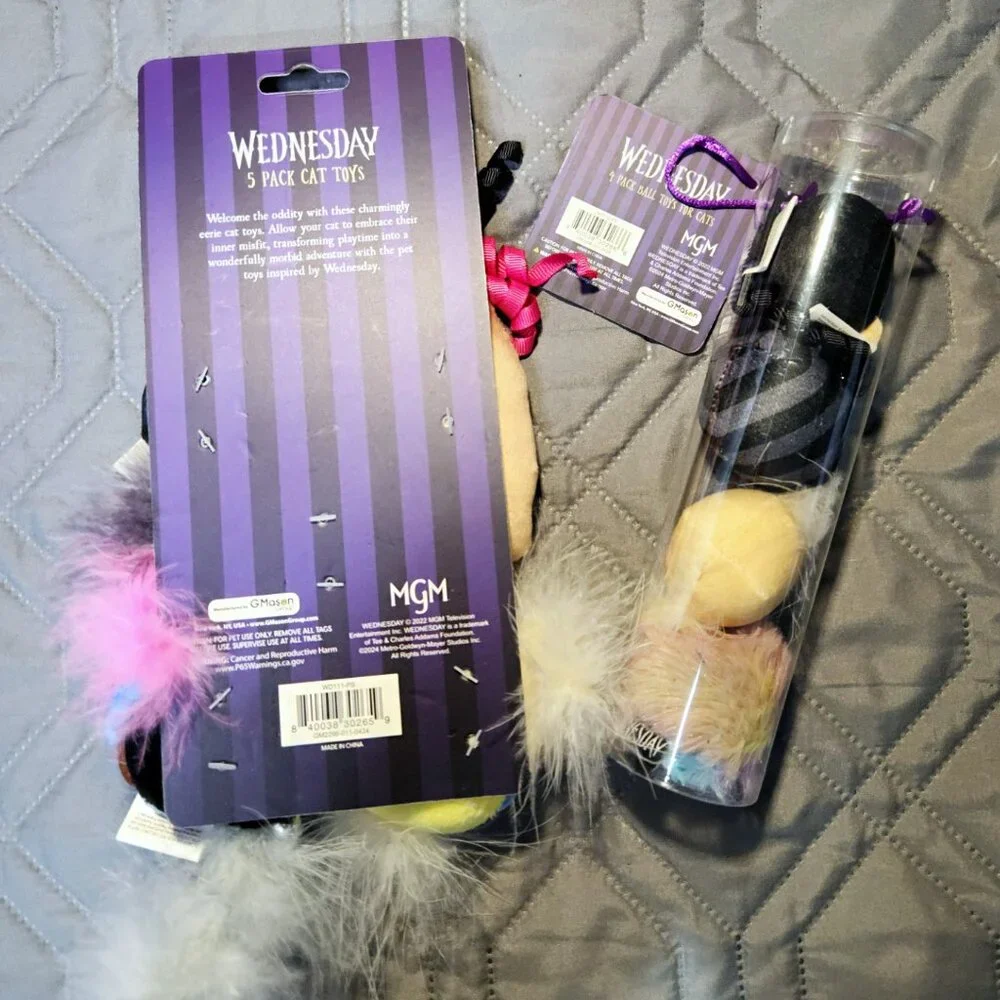 Wednesday Cat Toy Bundle